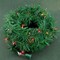 24 ft Christmas Garland with 50 Count Multicolor Lights, Lighted Artificial Garland with UL Listed Plug-in String Lights (Multicolor)